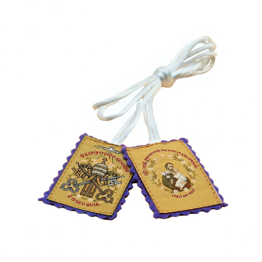 Escapulário de São José Com Cordão - Hesed