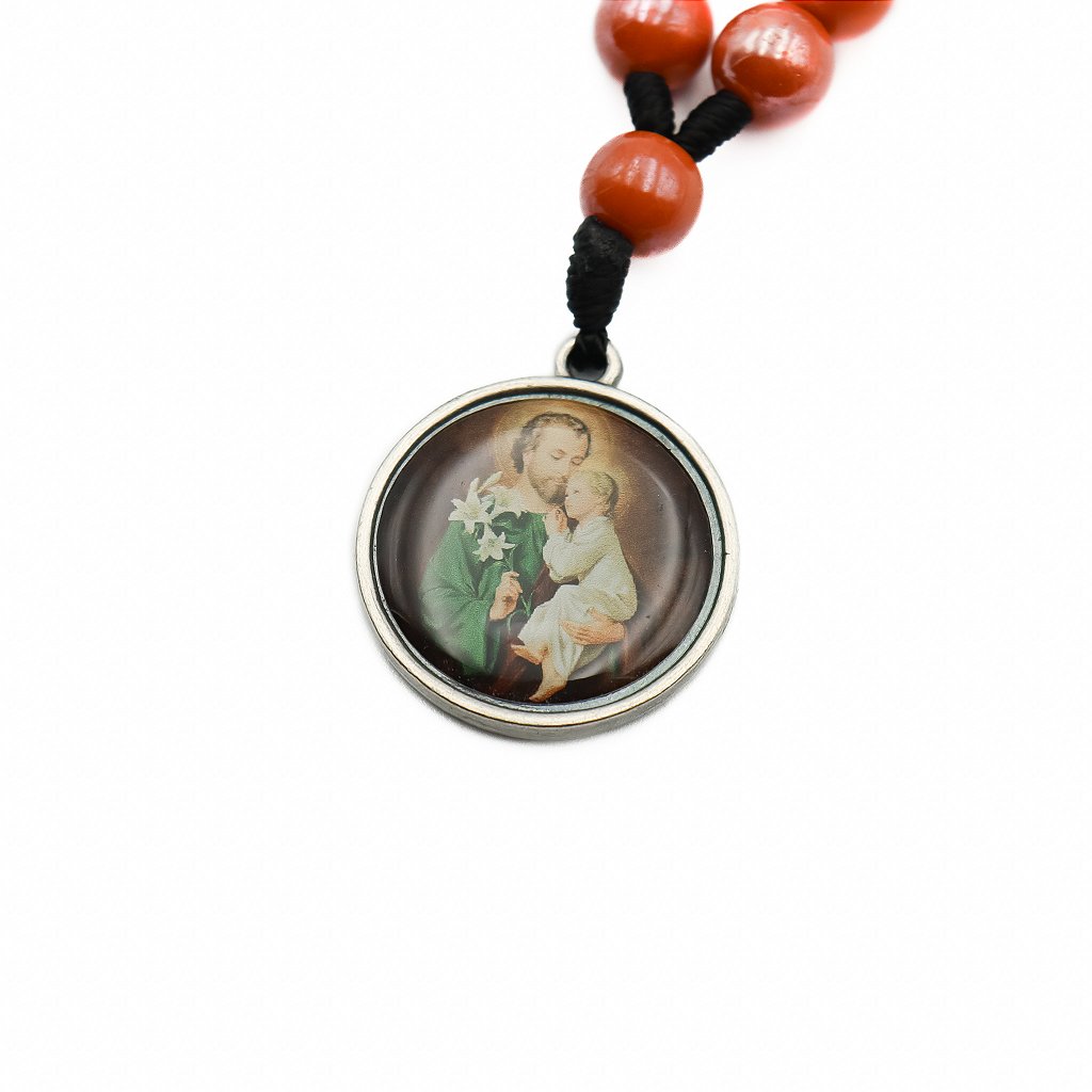 Chaveiro Dezena Com Medalha Resinada  São José