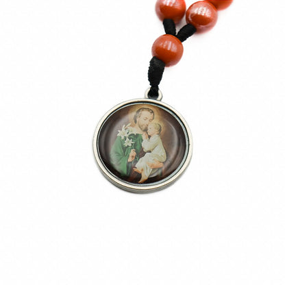 Chaveiro Dezena Com Medalha Resinada  São José