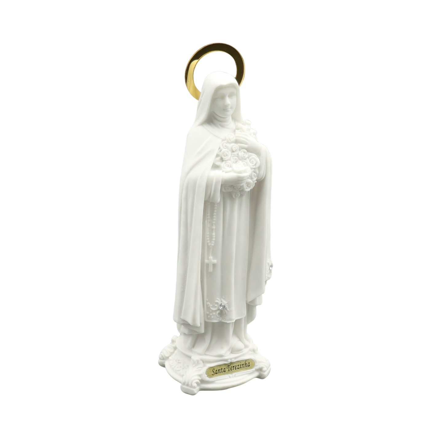 Imagem Santa Teresinha Branca 20cm