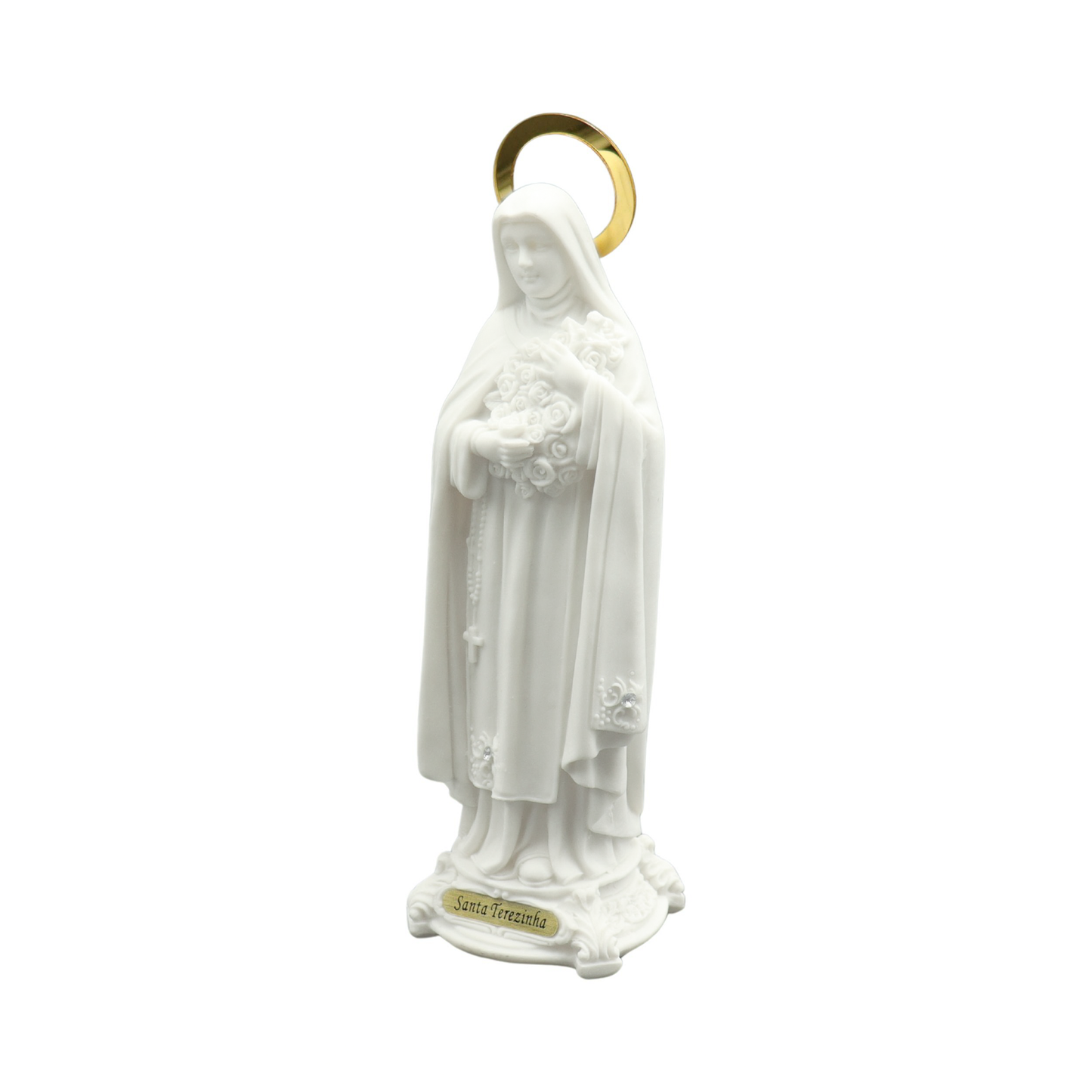 Imagem Santa Teresinha Branca 20cm