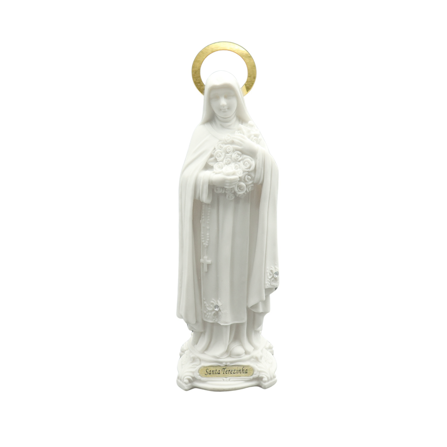 Imagem Santa Teresinha Branca 20cm