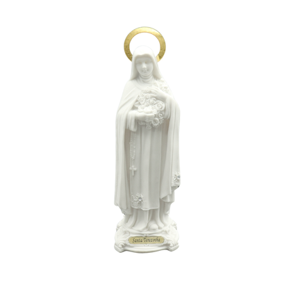 Imagem Santa Teresinha Branca 20cm