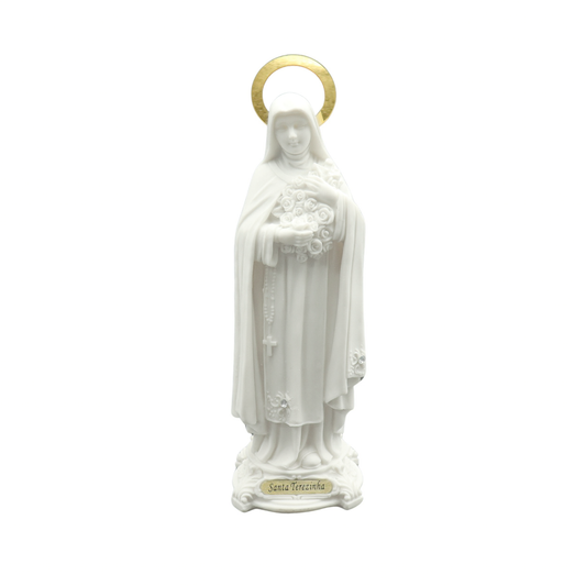 Imagem Santa Teresinha Branca 20cm