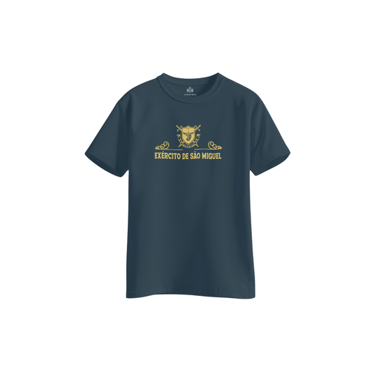Camiseta Quem como Deus - Exército de São Miguel Infantil - Hesed