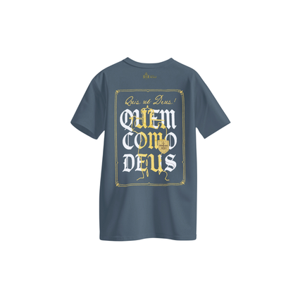 Camiseta Quem como Deus - Exército de São Miguel Infantil - Hesed