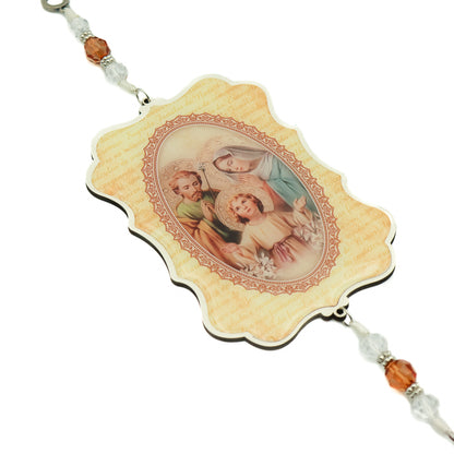 Adorno de Porta Moldado Sagrada Família