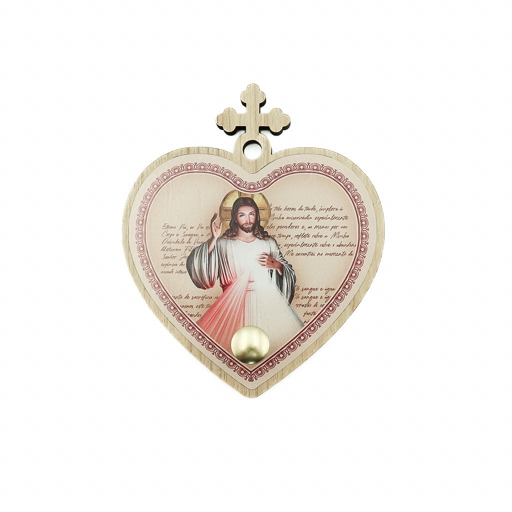 Porta Terço  - Coração de Jesus Misericordioso