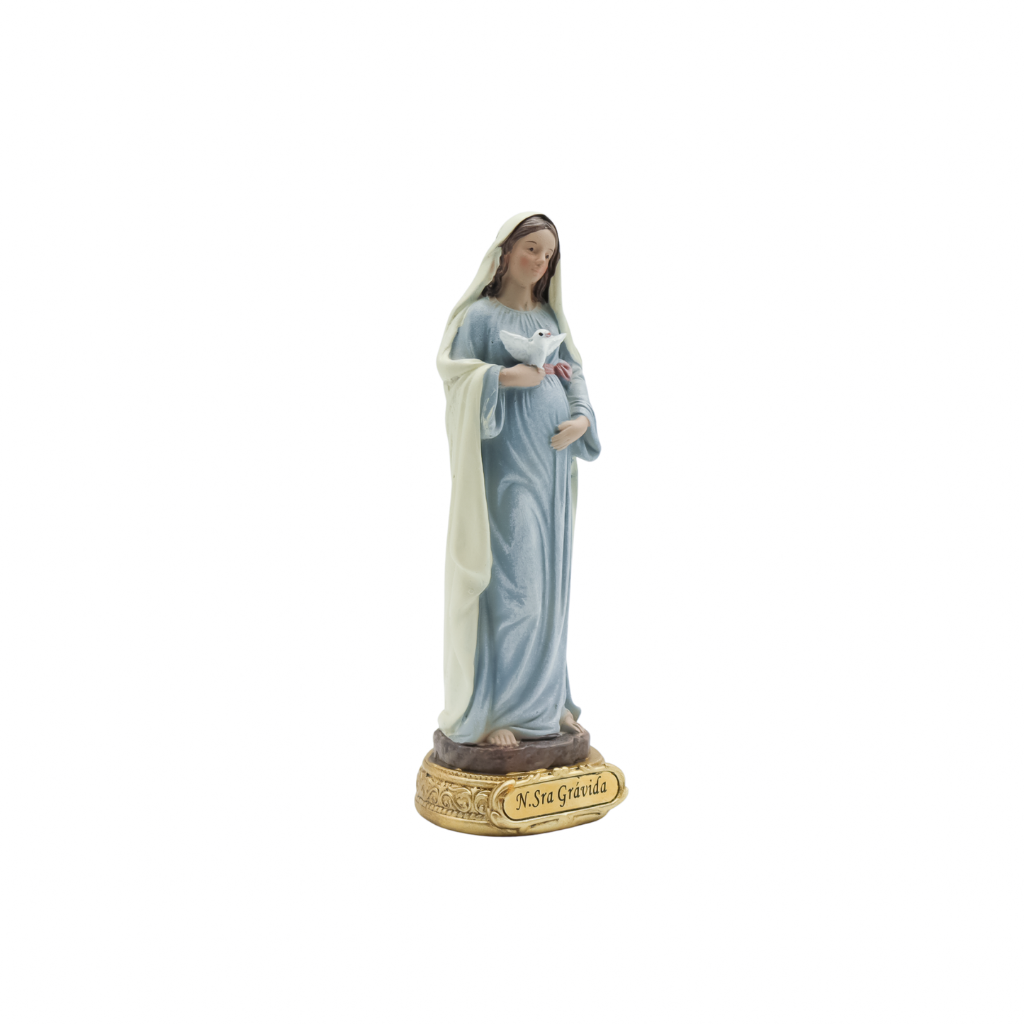 Imagem Nossa Senhora Grávida 13 cm (Linha EURO) resina