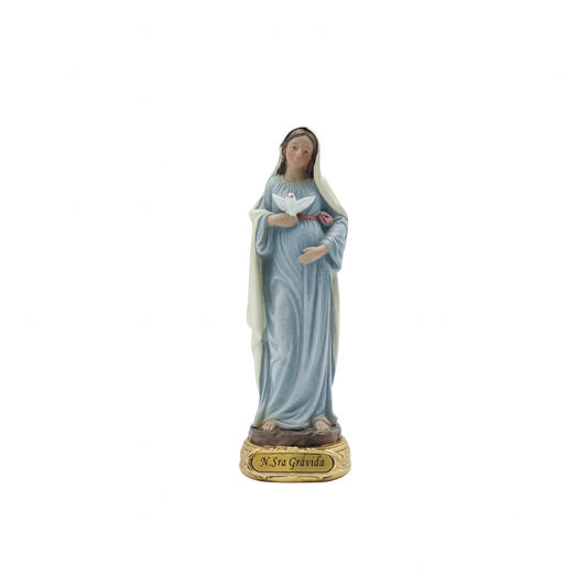 Imagem Nossa Senhora Grávida 13 cm (Linha EURO) resina