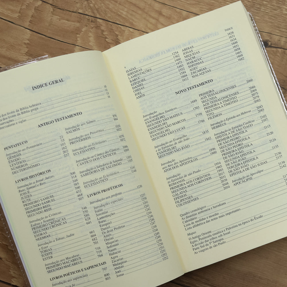 Bíblia de Jerusalém – Formato Bolso – Capa Cristal