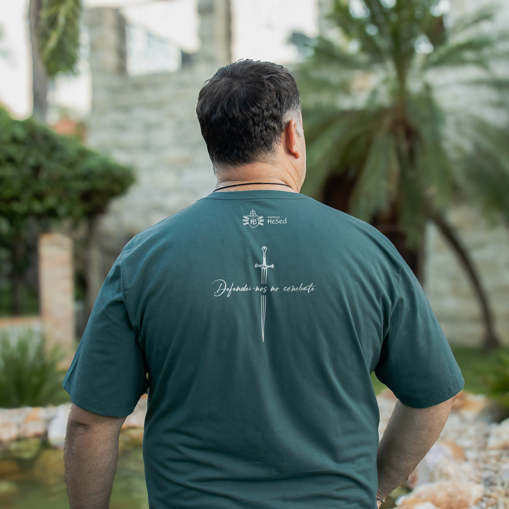 Camiseta Glorioso São Miguel Arcanjo - Hesed