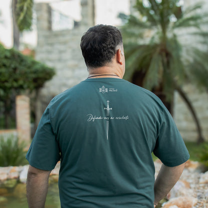Camiseta Glorioso São Miguel Arcanjo - Hesed