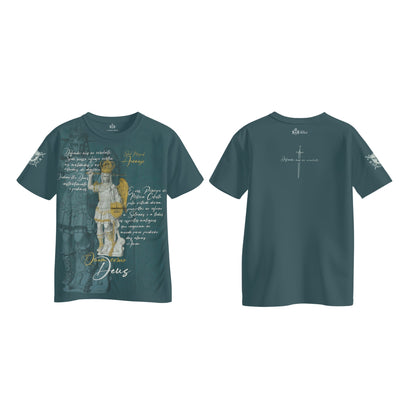 Camiseta Infantil Glorioso São Miguel Arcanjo - Hesed