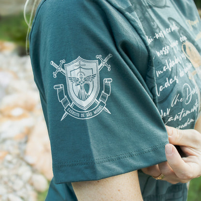 Camiseta Glorioso São Miguel Arcanjo - Hesed