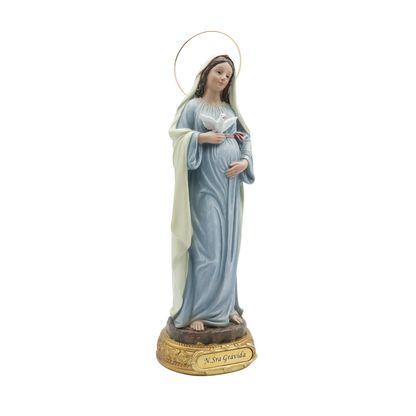 Imagem Nossa Senhora Grávida 30 cm (Linha EURO) resina