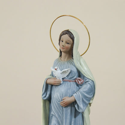 Imagem Nossa Senhora Grávida 30 cm (Linha EURO) resina