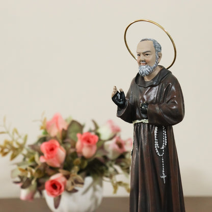 Imagem Padre Pio 20 cm (Linha EURO) resina