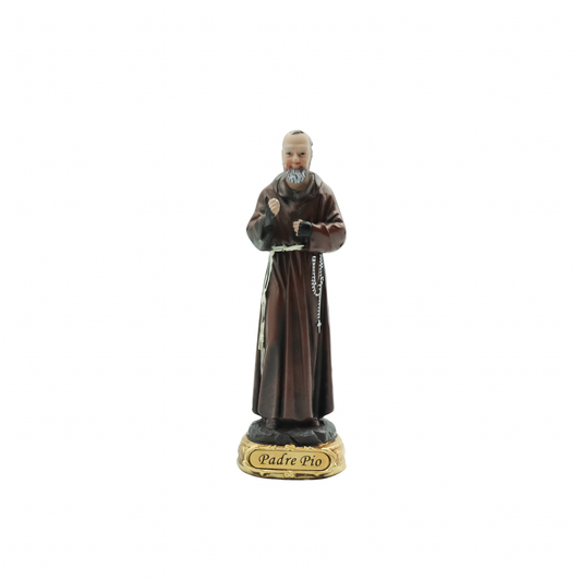 Imagem Padre Pio 13 cm (Linha EURO) resina