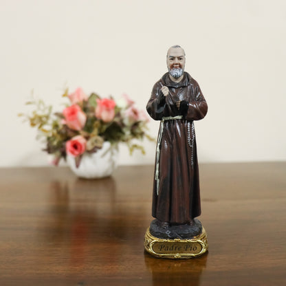 Imagem Padre Pio 13 cm (Linha EURO) resina