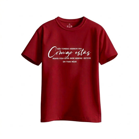 Camiseta Hesed - Não temerei nenhum mal...