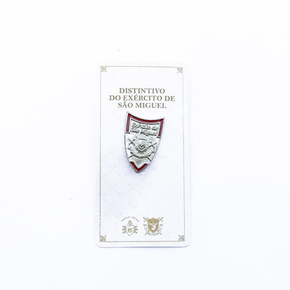 Broche Brasão Distintivo do Exercito de São Miguel