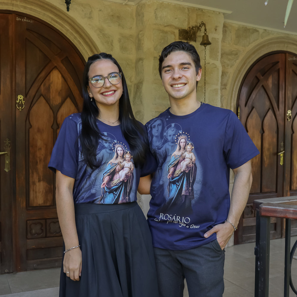 Camiseta Nossa Senhora do Rosário - Hesed