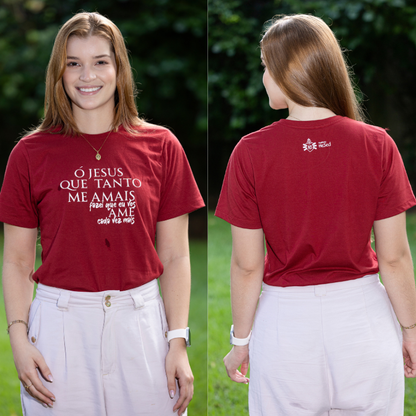 Camiseta Hesed - Ó Jesus que tanto me amais...