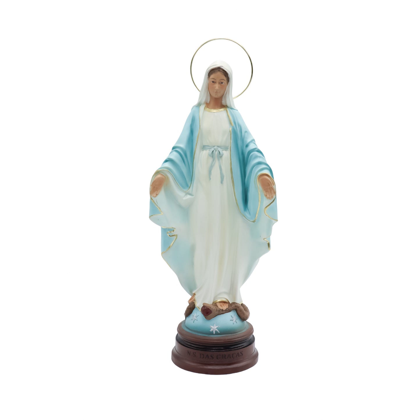 Imagem Nossa Senhora das Graças 25 cm resina