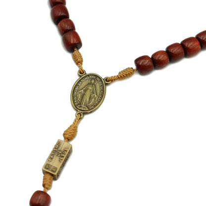Terço dos Mistério do Rosário Nossa senhora das Graças 10 mm