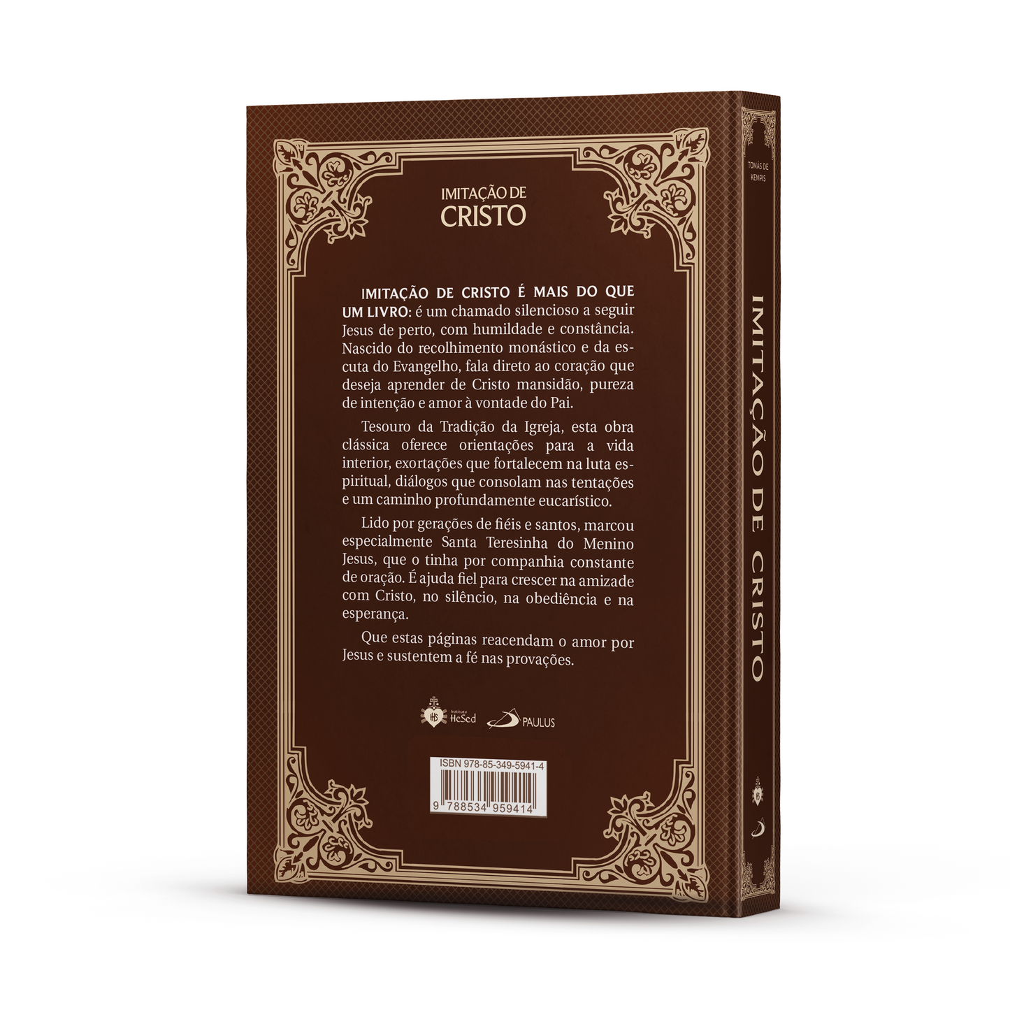 Livro Quaresma: Imitação de Cristo (capa dura)