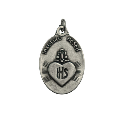 Medalha 25mm Detem-te Sagrado Coração de Jesus - Hesed
