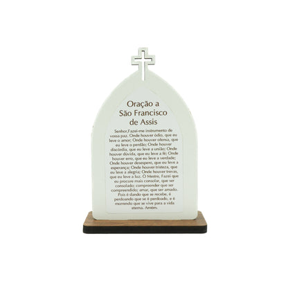 Capela de São Francisco 15 cm - MDF