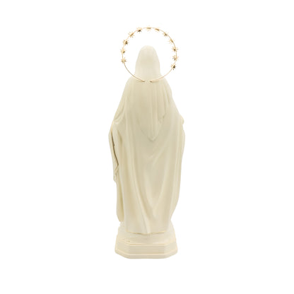 Imagem Nossa Senhora das Graças Francesa com auréola 30 cm marfim