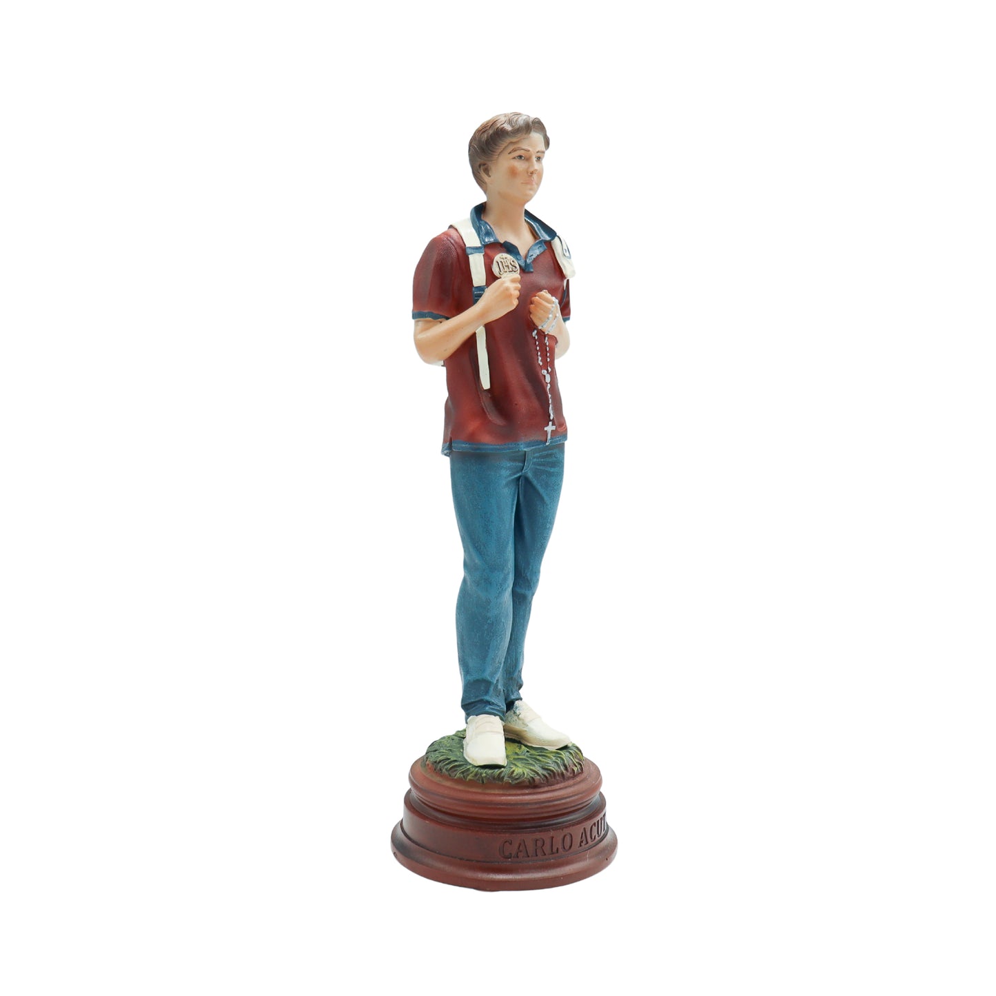 Imagem São Carlo Acutis 23cm resina