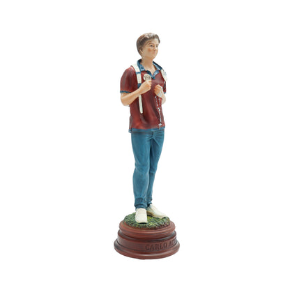 Imagem São Carlo Acutis 23cm resina