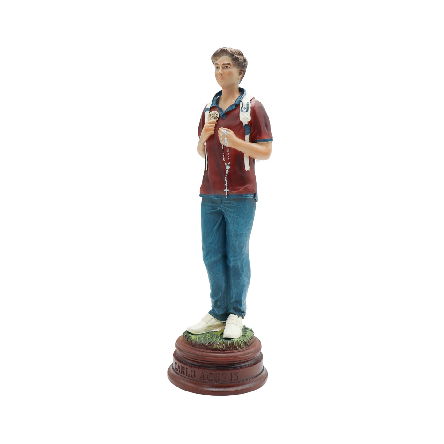 Imagem São Carlo Acutis 23cm resina