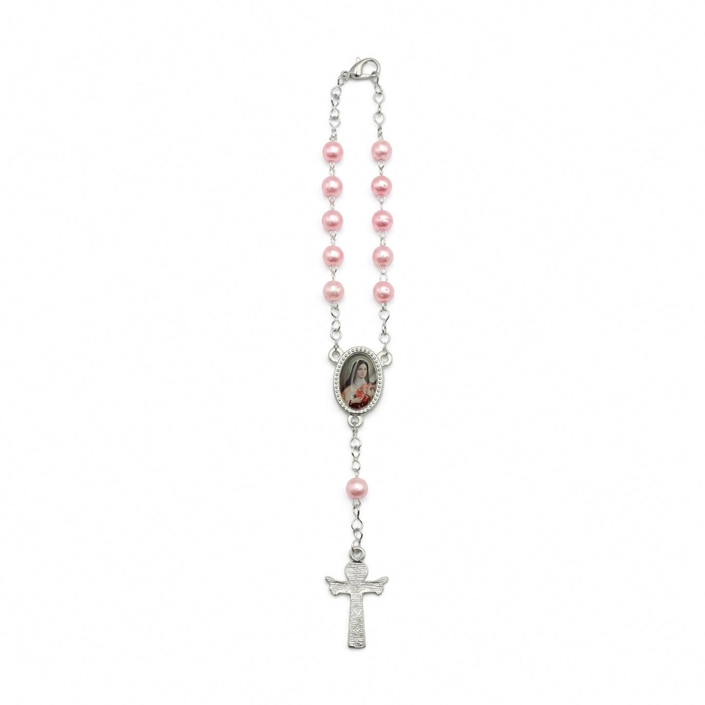 Dezena Carro Pérola Rosa Santa Teresinha