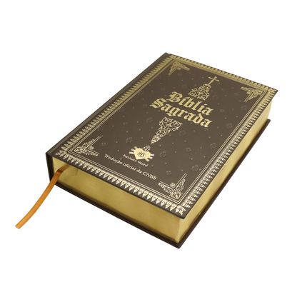 Bíblia Sagrada Tradução Oficial Capa Dura Luxo Hesed