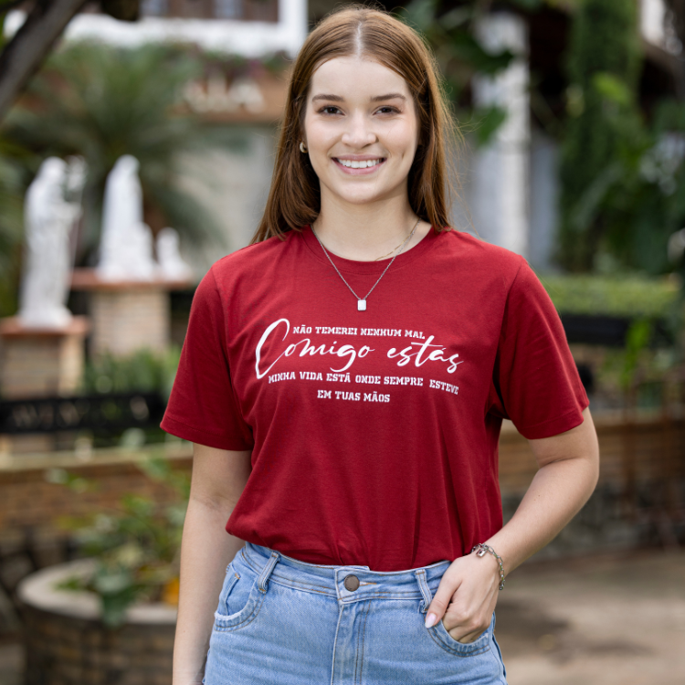 Camiseta Hesed - Não temerei nenhum mal...
