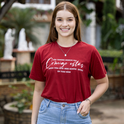Camiseta Hesed - Não temerei nenhum mal...