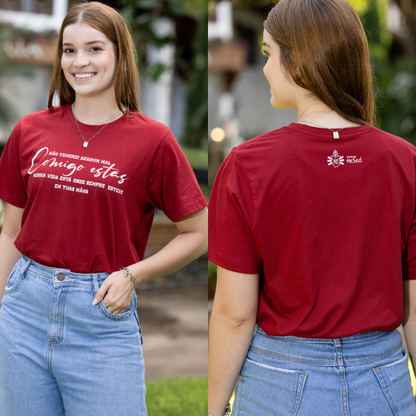 Camiseta Hesed - Não temerei nenhum mal...