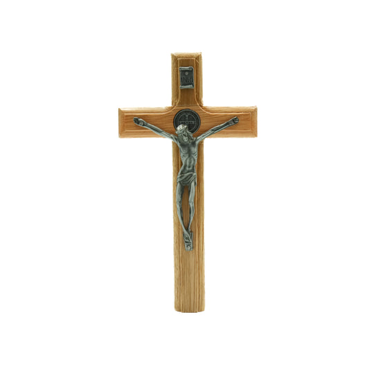 Cruz de Mão 17 cm - Prata Velha