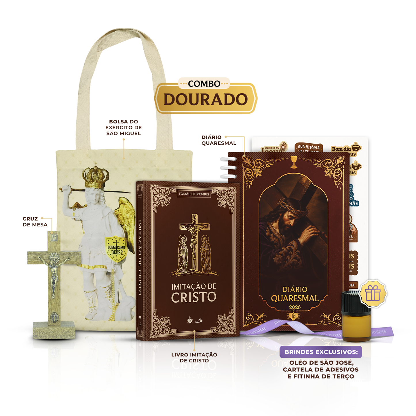 Combo Dourado: Quaresma 2026