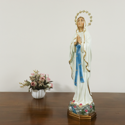 Imagem Nossa Senhora de Lourdes 35 cm colorida