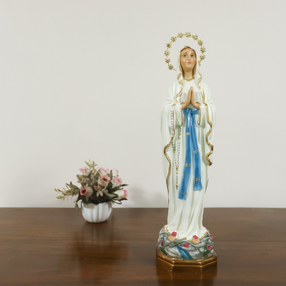 Imagem Nossa Senhora de Lourdes 35 cm colorida