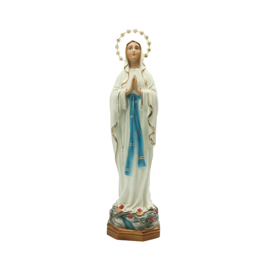 Imagem Nossa Senhora de Lourdes 35 cm colorida