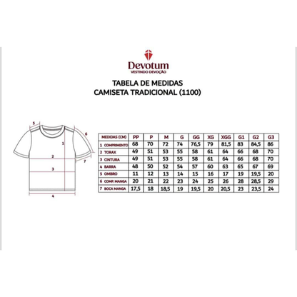 Camiseta Nossa Senhora Rainha dos Anjos - Hesed