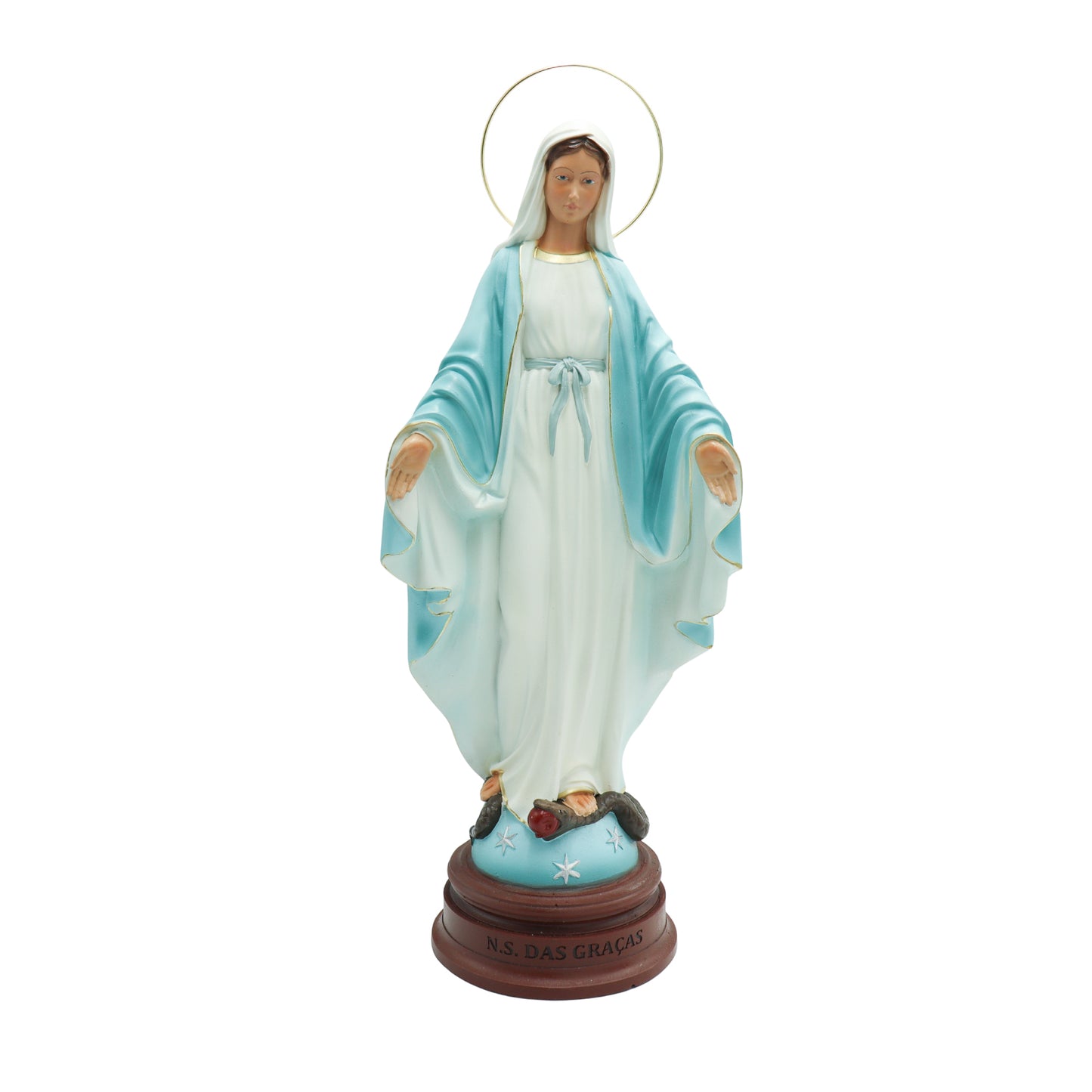 Imagem Nossa Senhora das Graças 30 cm resina