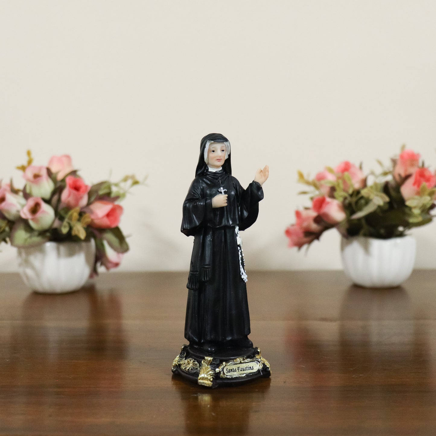 Imagem Santa Faustina 12,5cm